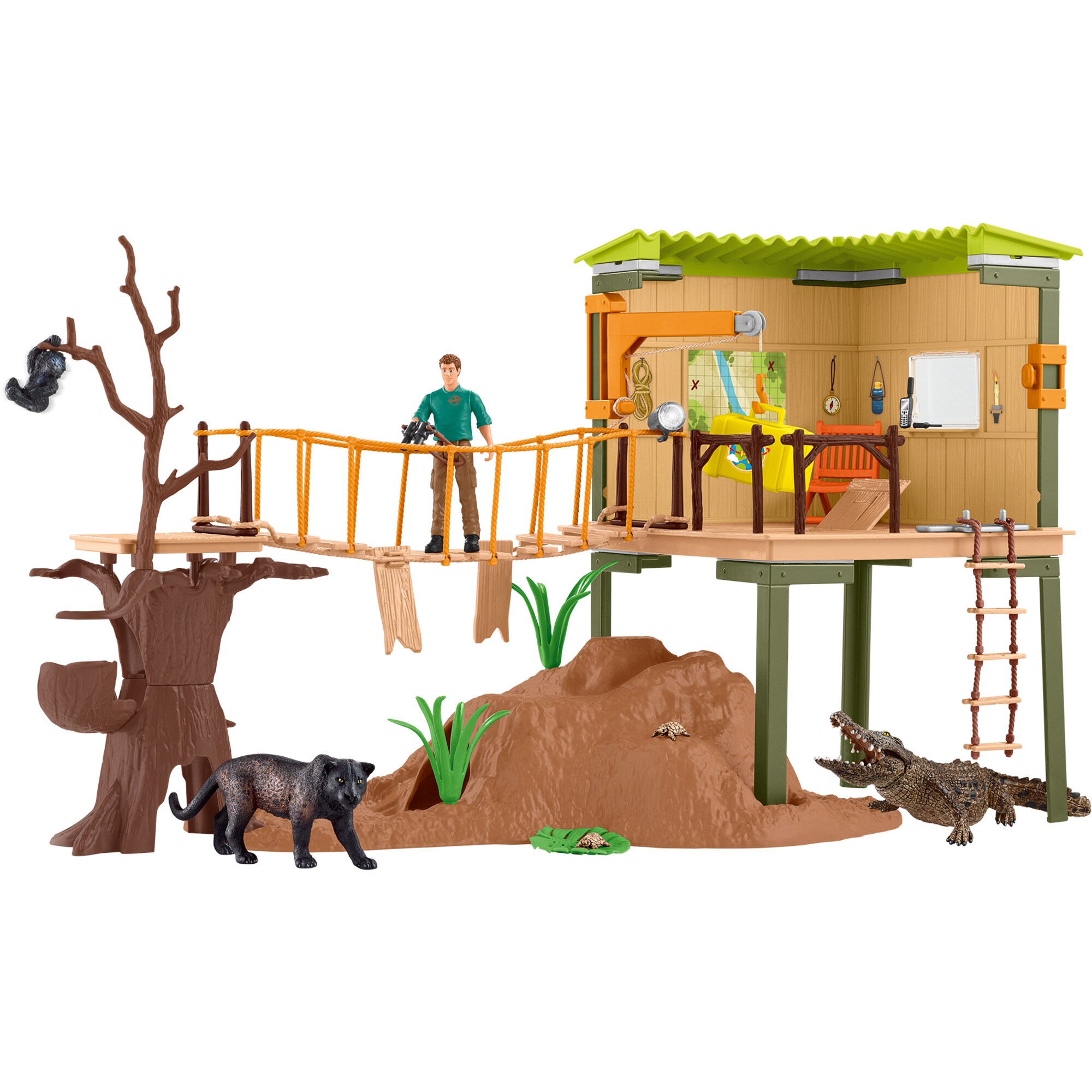 Schleich Spielfigur Wild Life Abenteuerstation