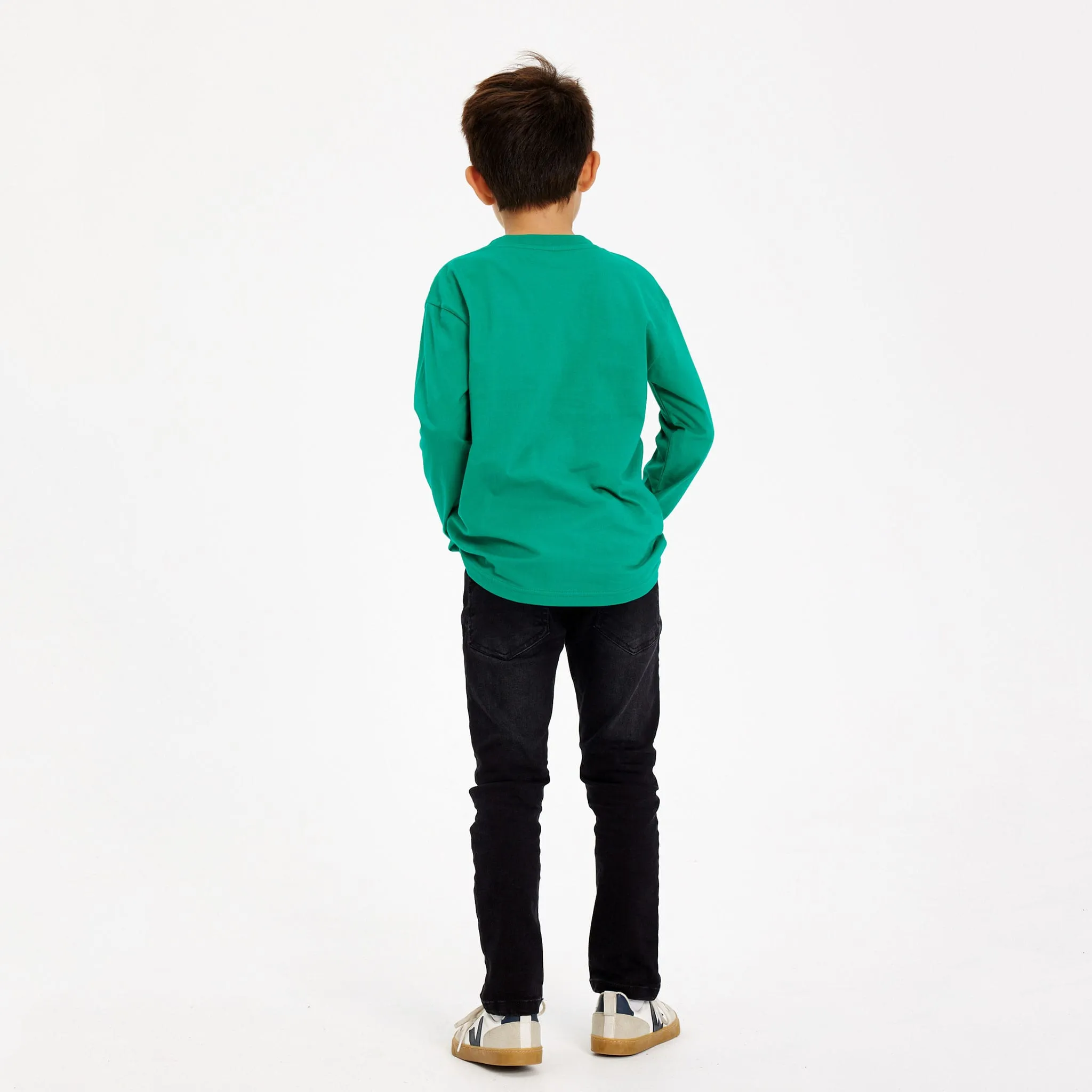 The New T-Shirt Manches Longues Henley 3-14ans