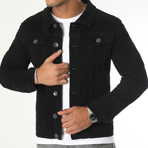 Veste Jean Super Slim Fit 0050 Denim Noir