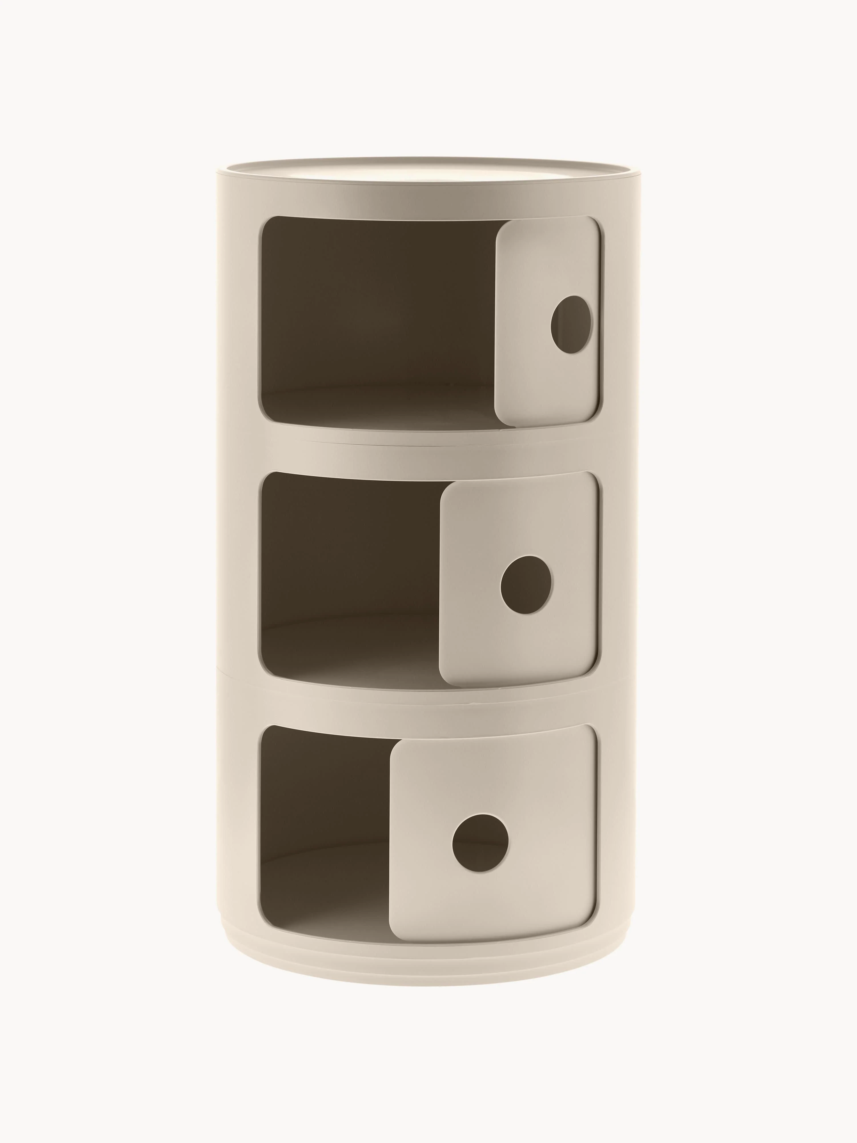Design container Componibili, 3 modules, H 59 cm