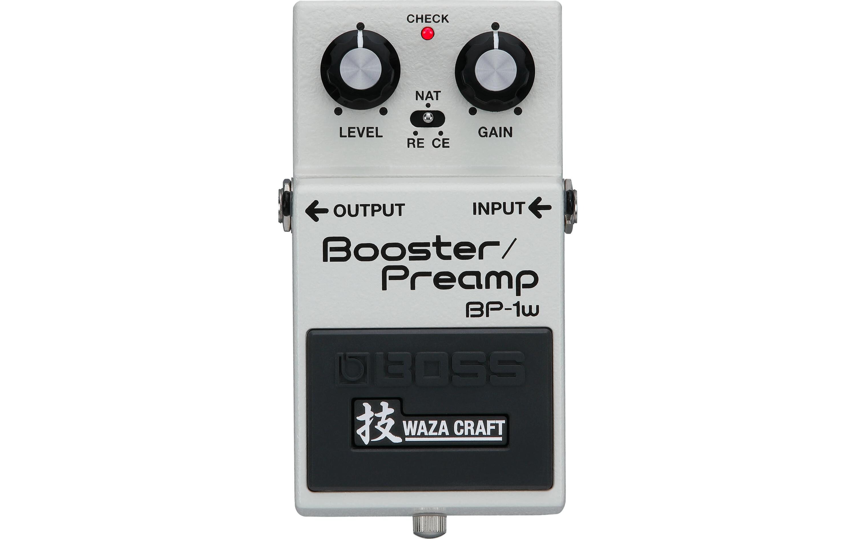 Pedal BP-1W<br>Natürlicher Clean-Booster und ikonische Vorverstärker-Sounds in einer Box
