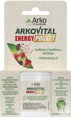 Arkopharma Arkovital Energy Pocket 60 Mini-Comprimés