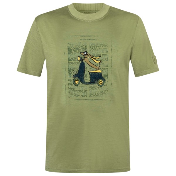 super.natural - Racing Dachshund Bio Jersey Tee - Haut en mérinos