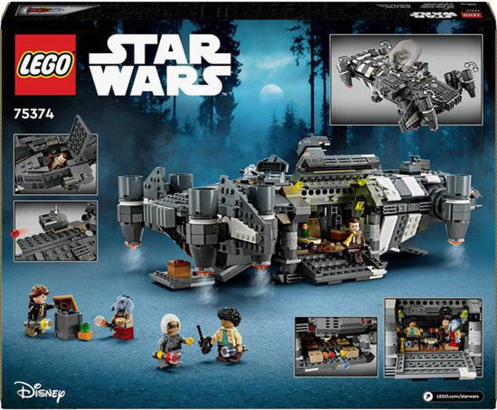 Skeleton Crew De Onyx Cinder Bouwbaar Ruimteschip Speelgoed voor Kinderen 75374