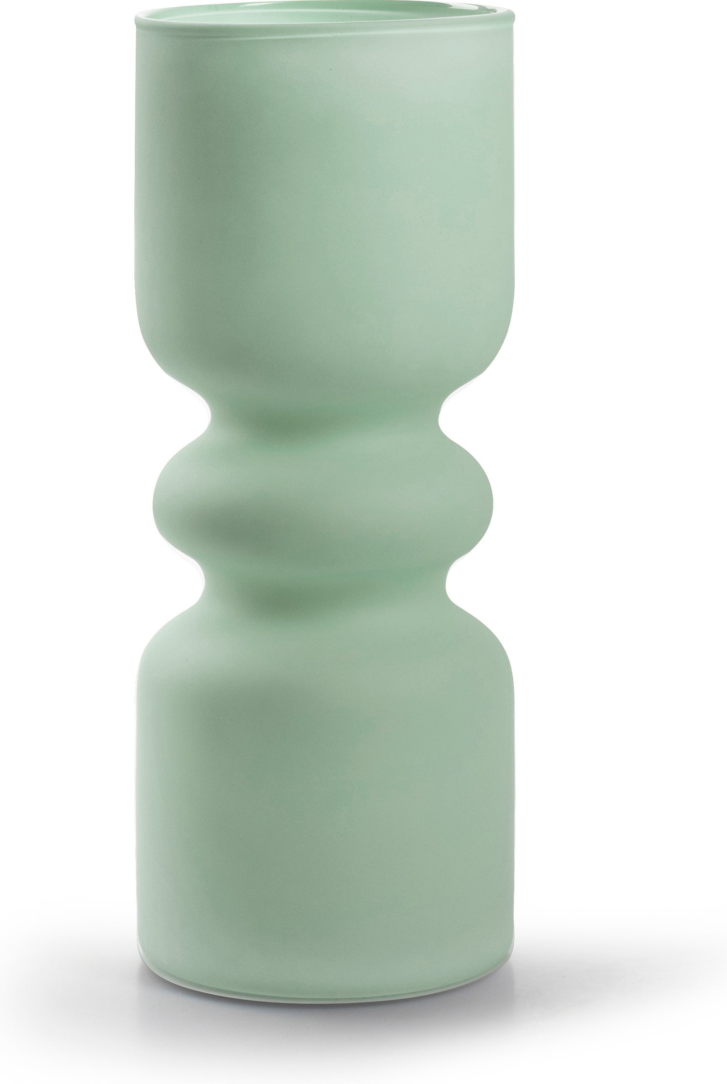 Jodeco vaas Funny groen D 10 H 25 cm