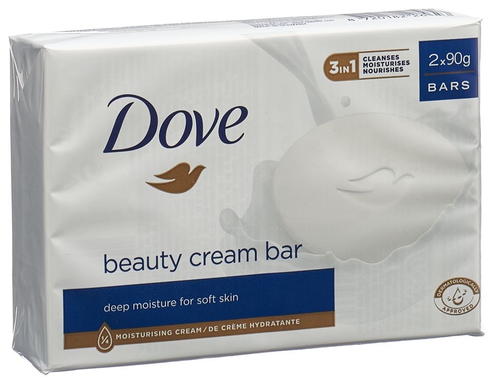 DOVE Waschstück Beauty Duo Karton 90 g