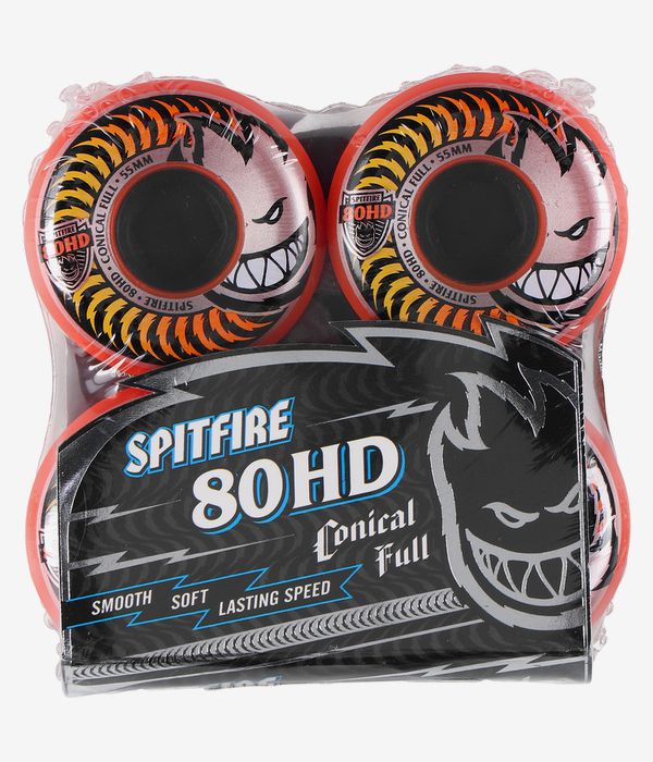 Spitfire Fade Conical Full Rollen (orange) 55 mm 80A 4er Pack