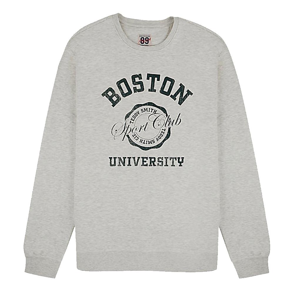 Teddy Smith Sweat Gris Homme Teddy Smith Boston