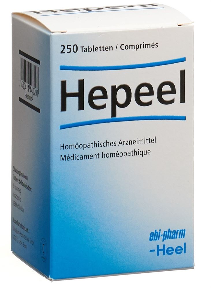 HEPEEL Tabl Ds 250 Stk<br>250 Stück, Dose, Tablette