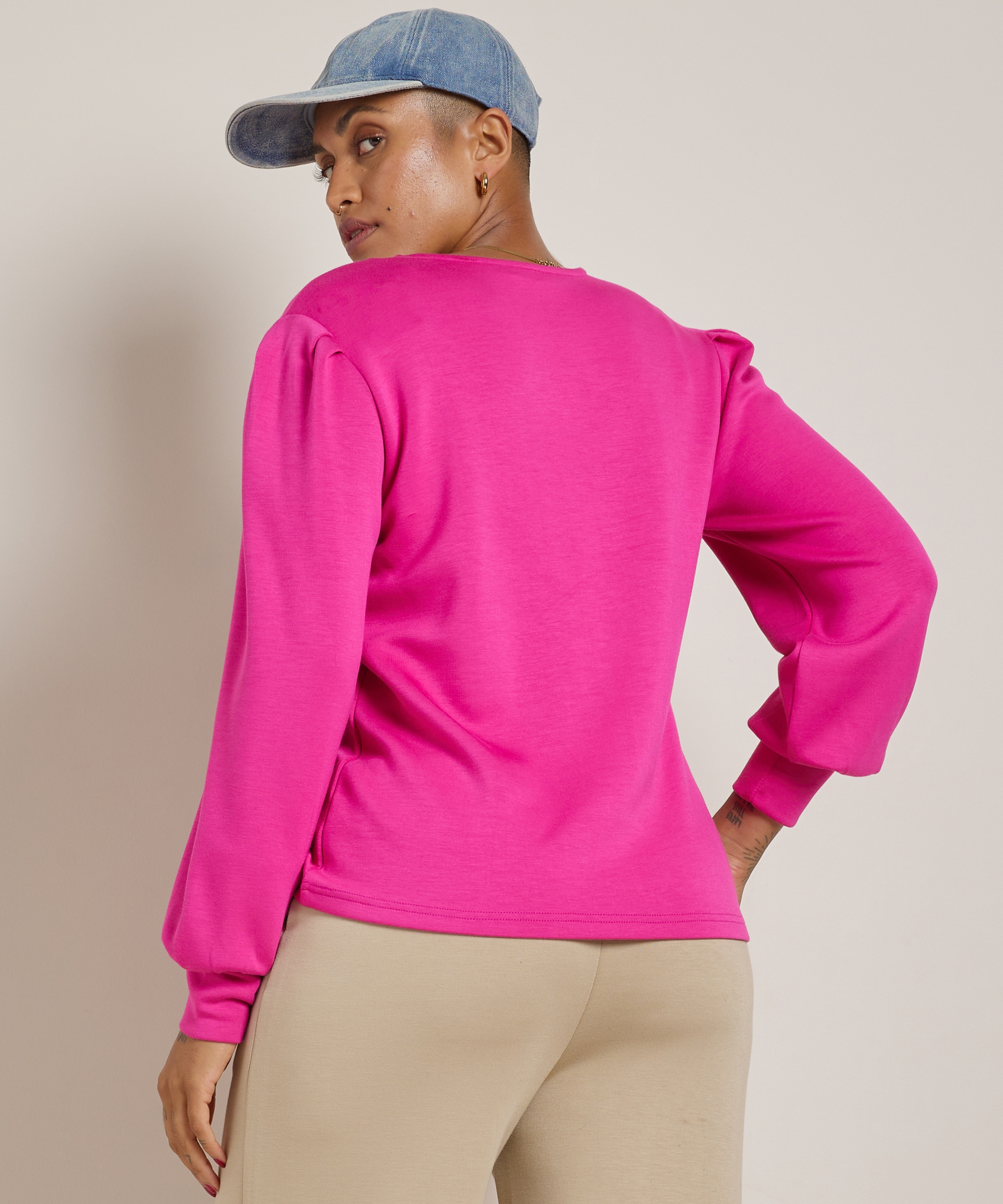 v-hals top extra zacht