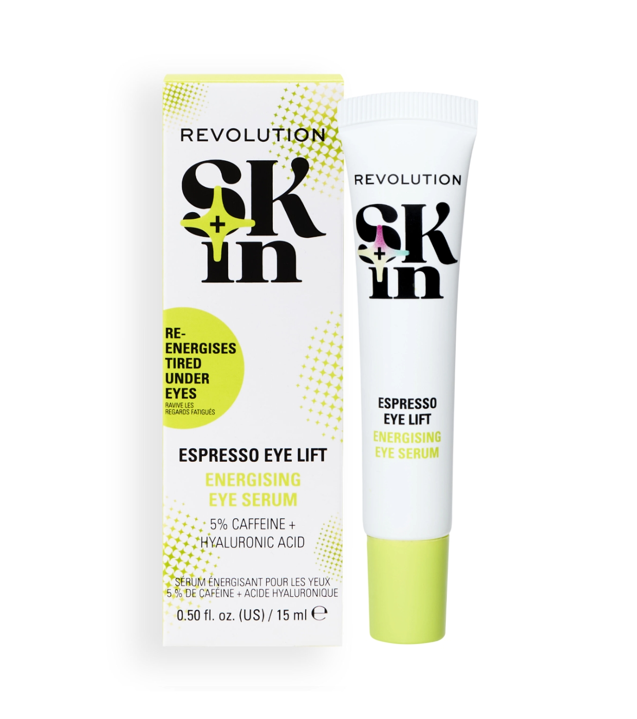 Revolution Skin - Sérum para os Olhos com 5% de Cafeína Espresso Eye Lift