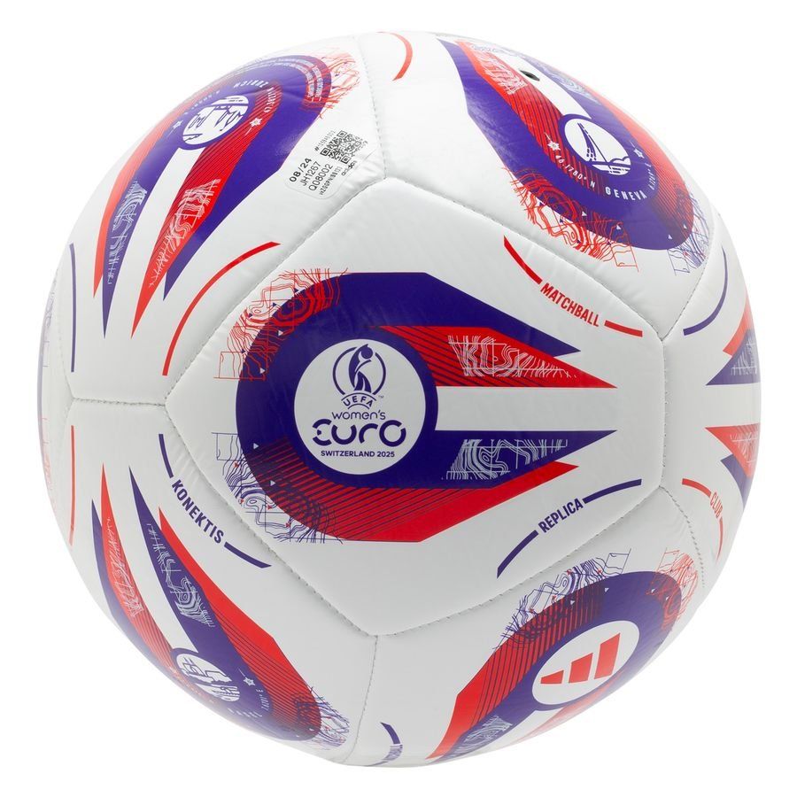 adidas Ballon Konektis Club Women's EURO 2025 - Blanc/Violet