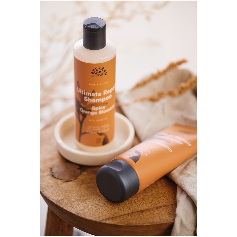 Urtekram Rise & Shine Ultimate Repair Shampoo Spicy Orange Blossom 250 ml