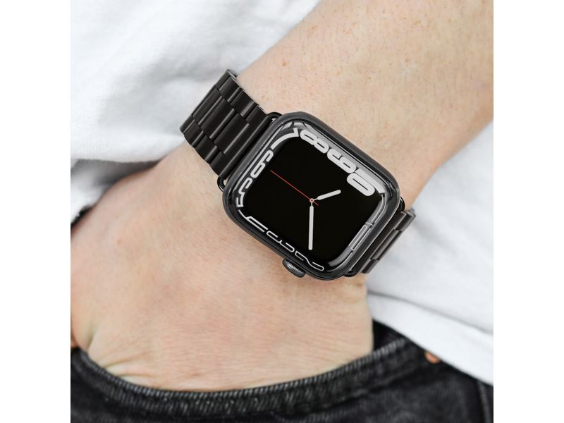 Vonmählen Armband Link Bracelet Apple Watch 38/40/41 mm Bla Armband für Apple Watch 38/40/41 mm