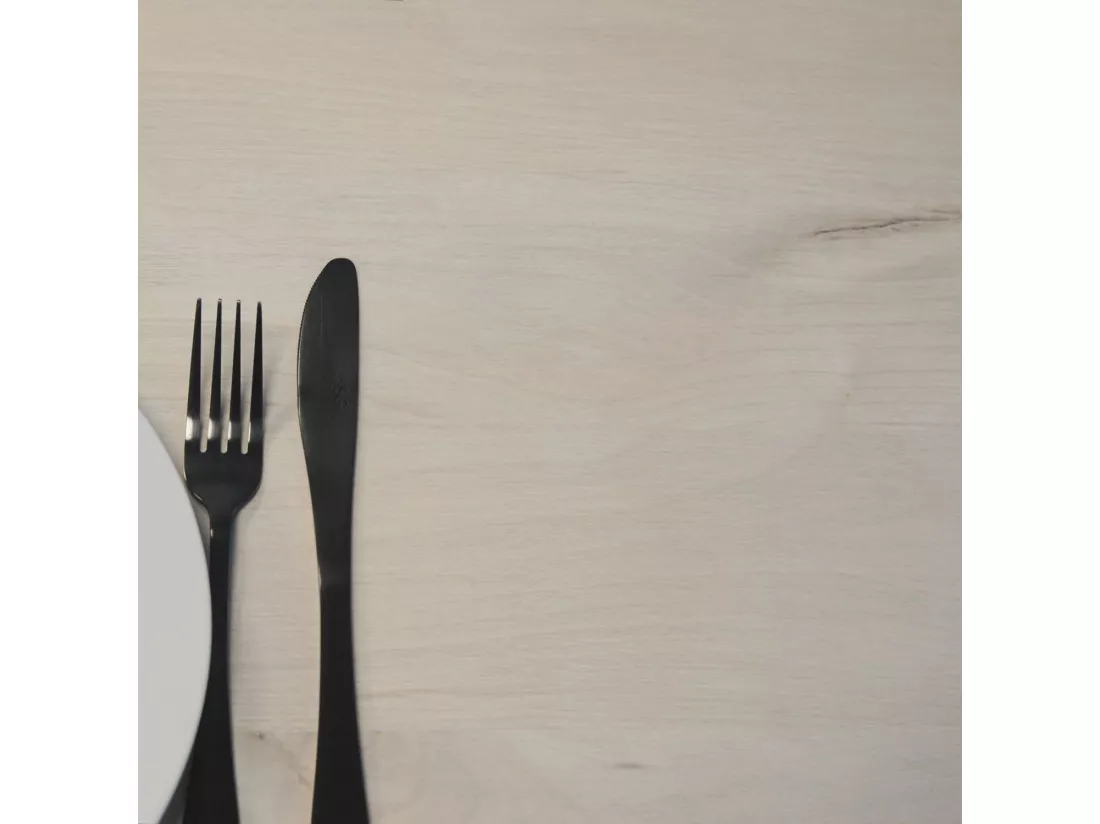 Mange-debout 60 x 60 cm - modèle Rome bois chêne bosco