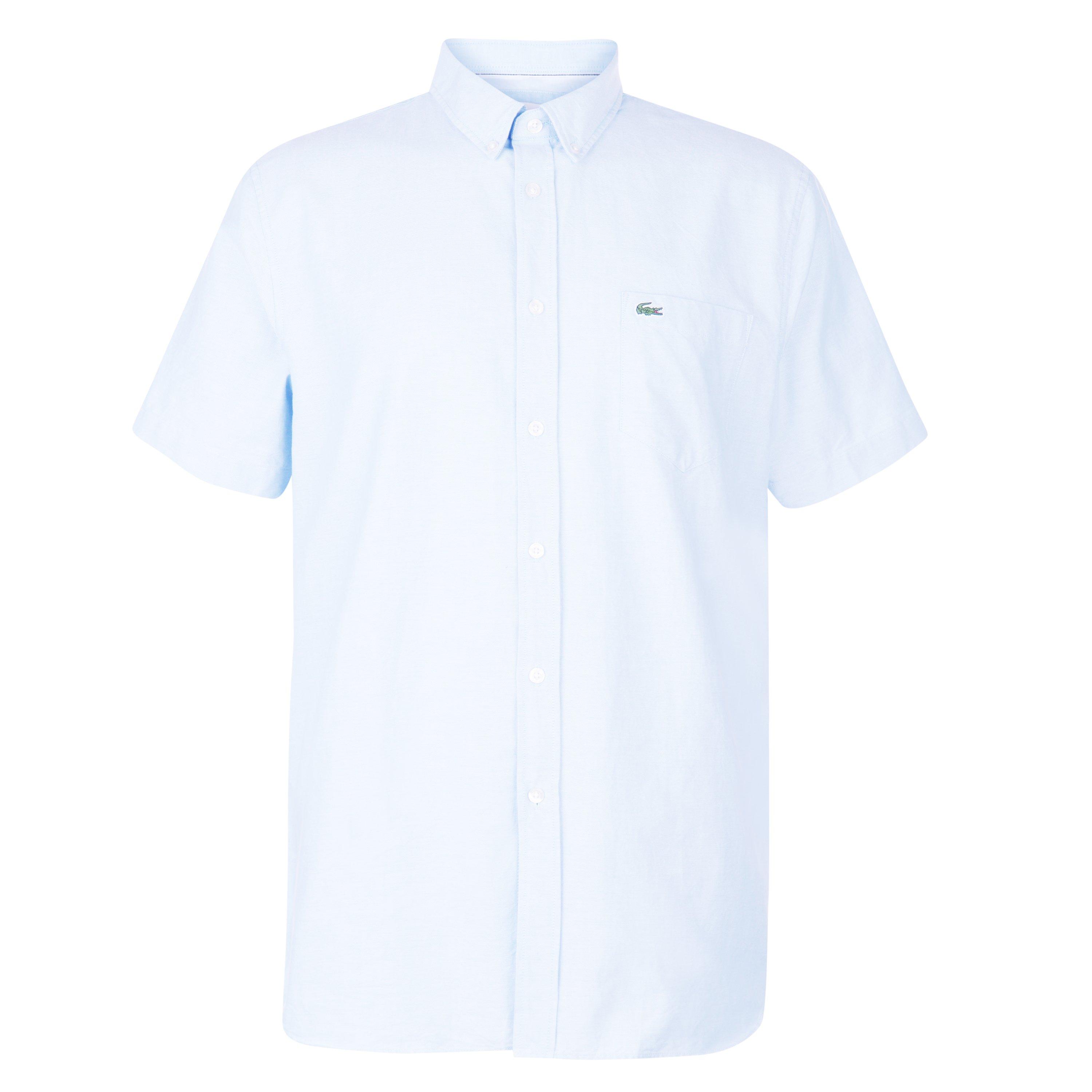 Lacoste Short Sleeve Oxford Shirt Mens
