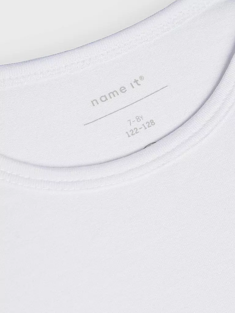 NAME IT Jungen T-Shirt NKMT 2er Pkg. weiss
