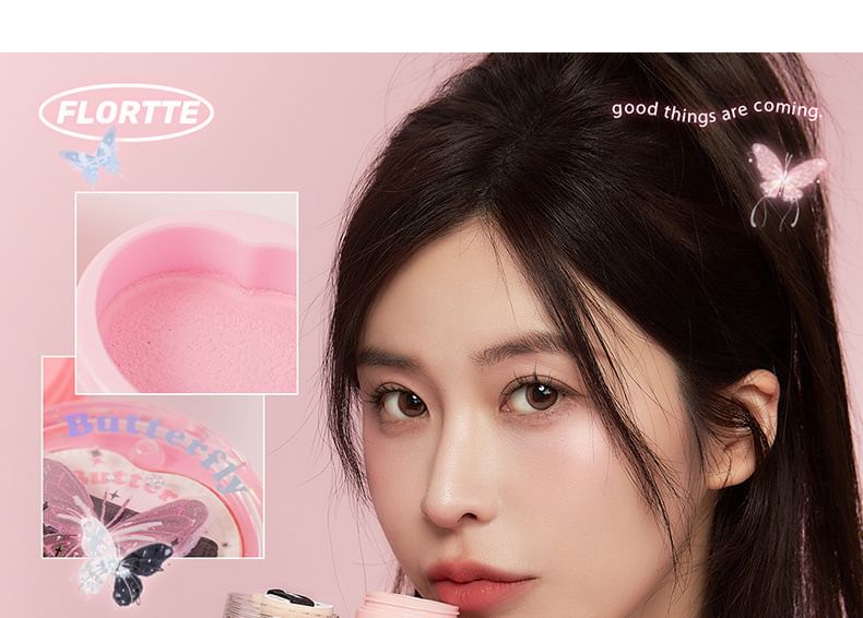 FLORTTE - Butterfly Series Blush Cream - 4 kleuren (2-5)