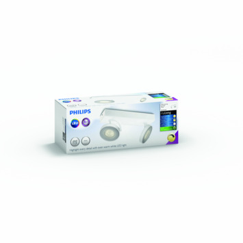 Philips duospot Clockwork LED 2x4.5 watt wit