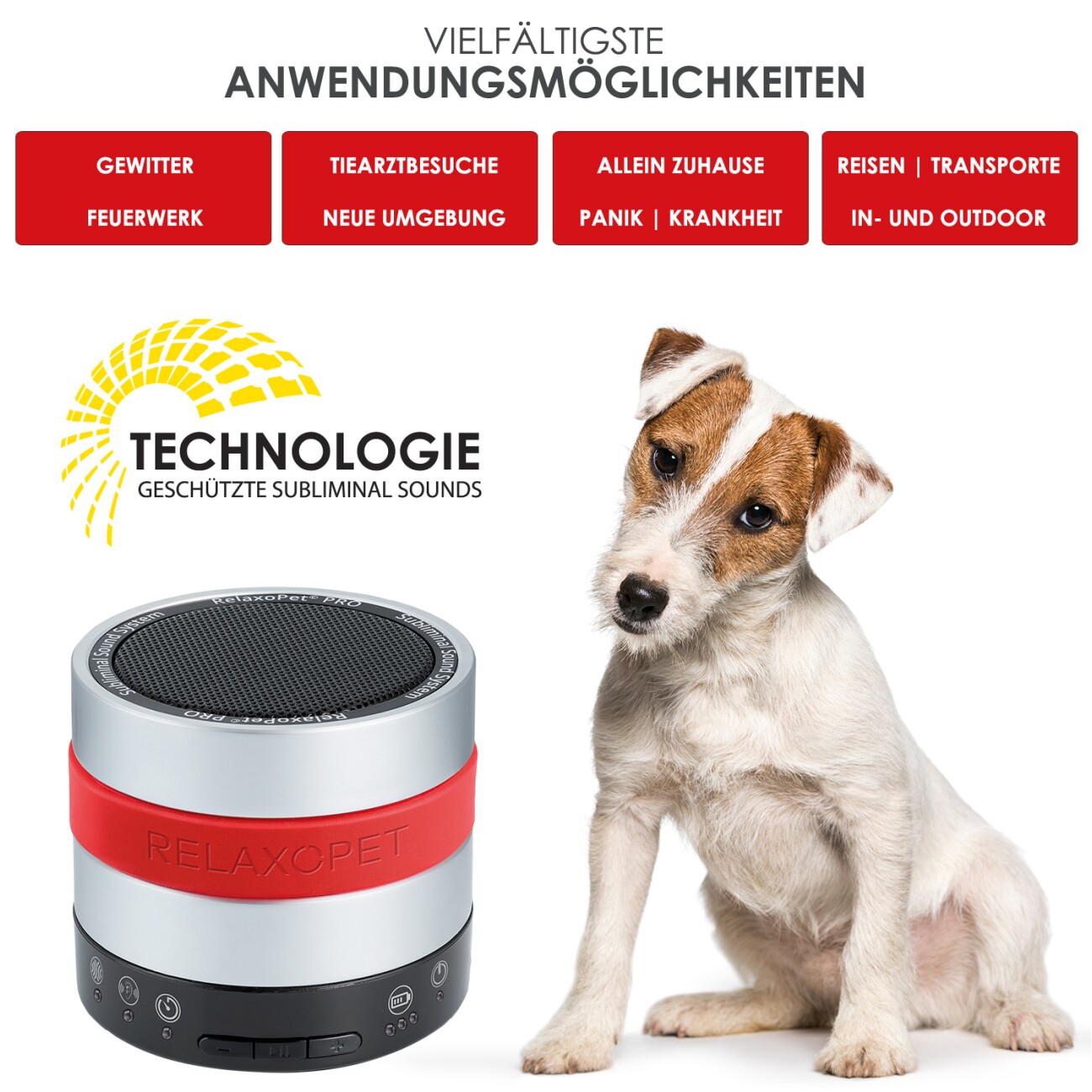 RelaxoPet PRO Entspannungs-Trainer HUND