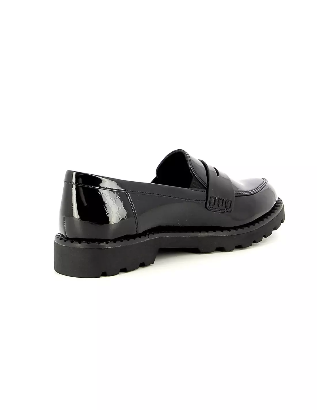 TAMARIS 24312 - Mocassins & bateaux Blackpatstruc