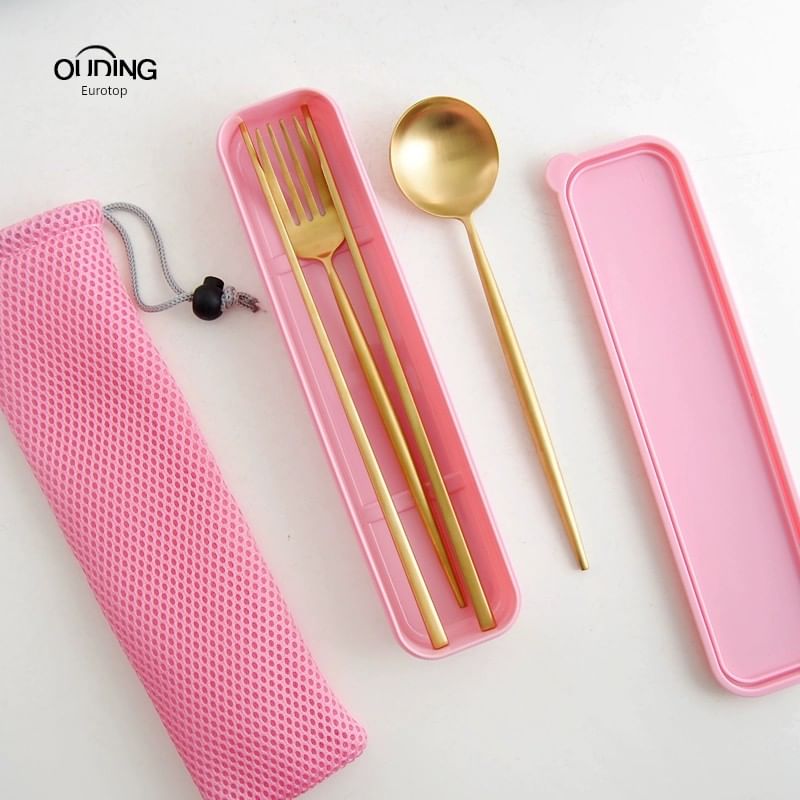 Hashi - Eenvoudige plastic bestekkoffer / tas (verschillende ontwerpen)