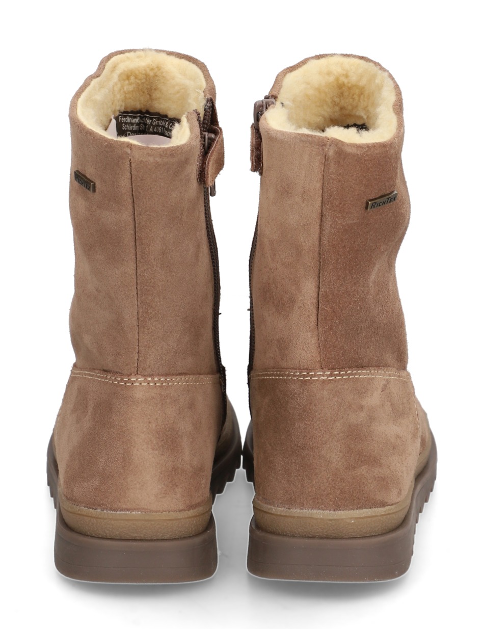 Veloursleder Stiefelette