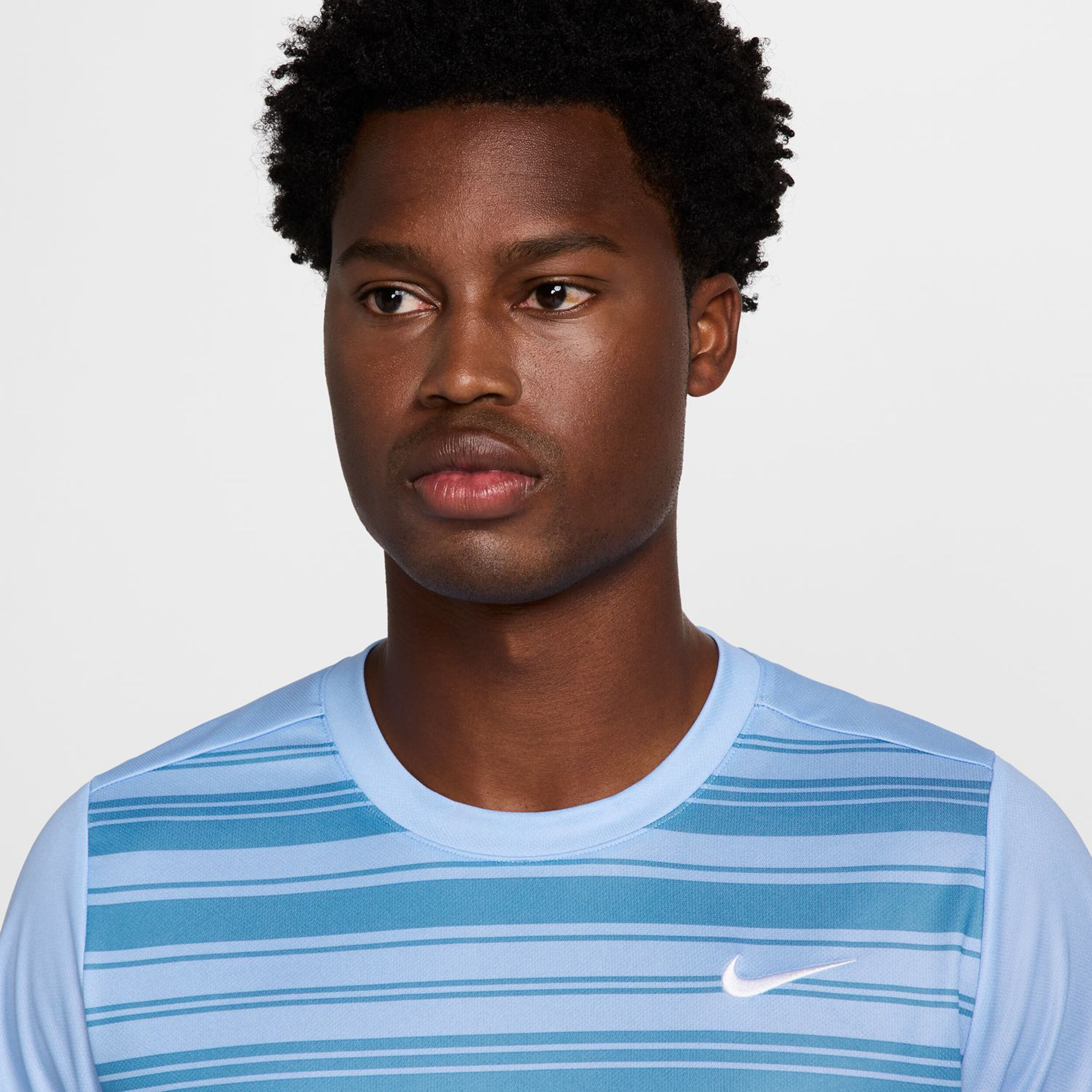 Nike Court Dri-Fit Victory T-shirt Hommes - Bleu Gris, Bleu