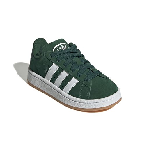 Adidas Campus 00s  Sneakers, Dark Green/Cloud White/Gum, 34