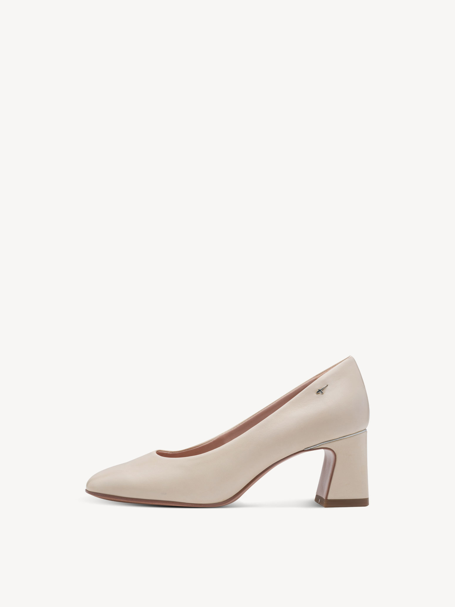 Leren Pumps - beige
