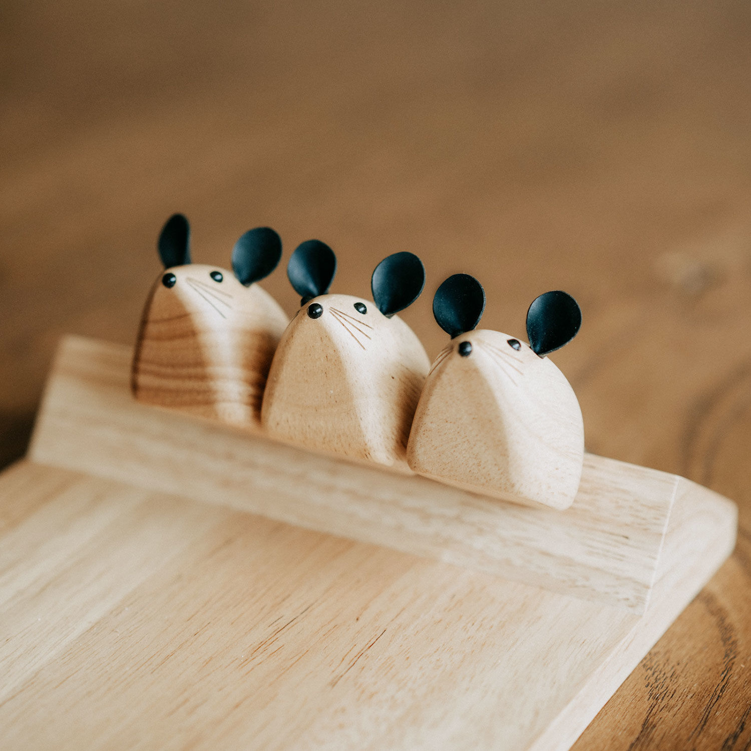 Käsebrett Maus