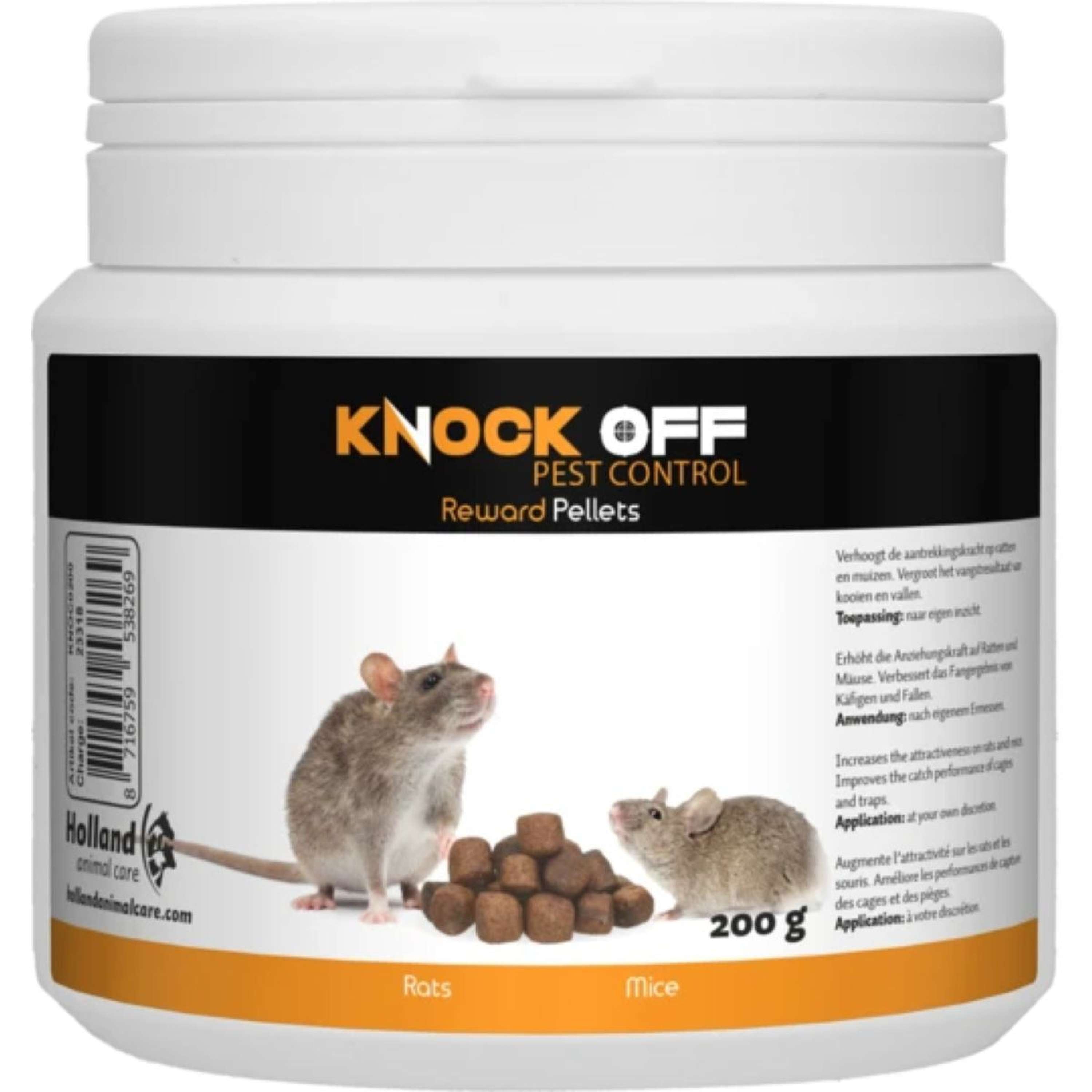 Knock Off Reward Pellets voor Muizen en Ratten