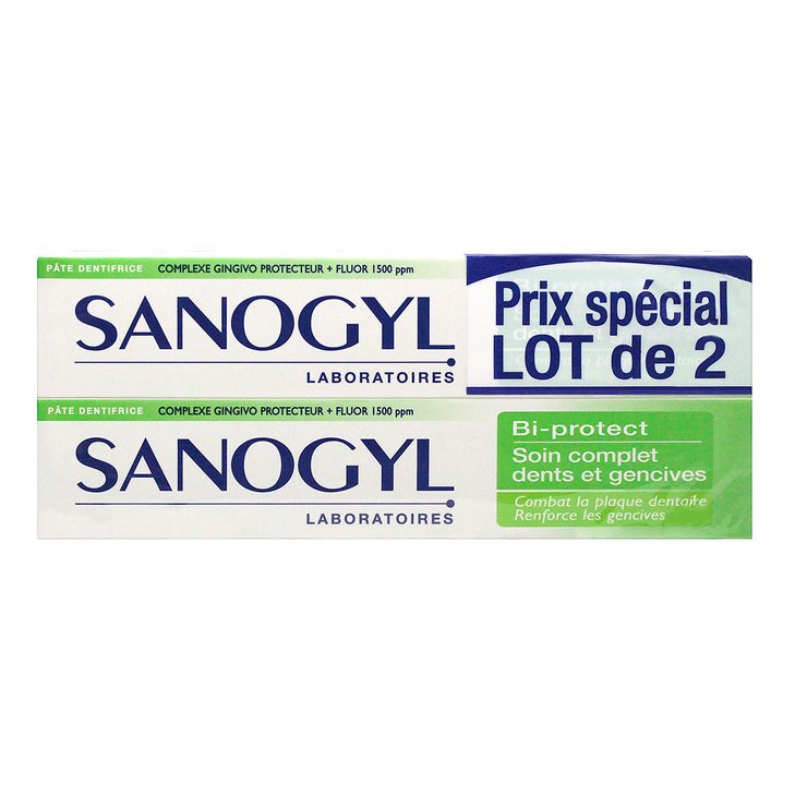 Dentifrice bi-protect soin complet  2x75ml