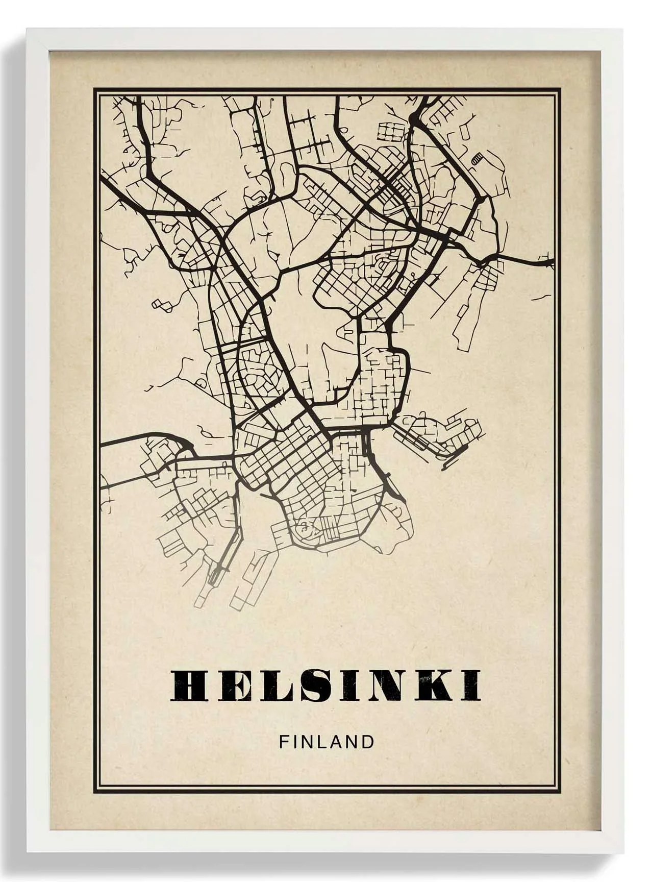 Helsinki Stadt Sepia