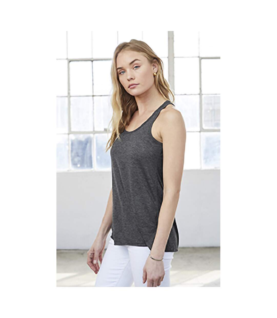 Bella Flowy - Débardeur dos nageur - Femme (Gris foncé) - UTBC1324