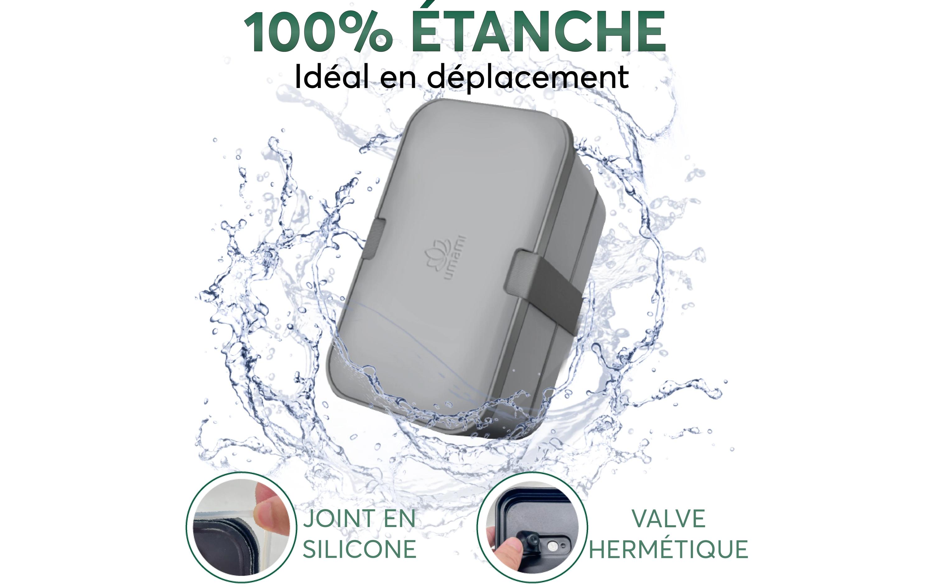 Lunchbox Nestable L Carbon GrayPraktische und nachhaltige Lunchbox
