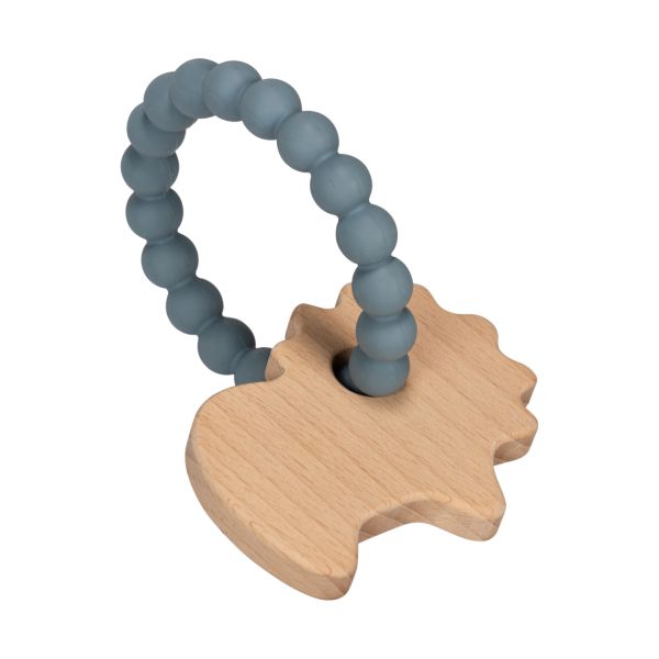 DAY Dierenfiguren Bijtring - Silicone - Nijlpaard - Blushy Pink