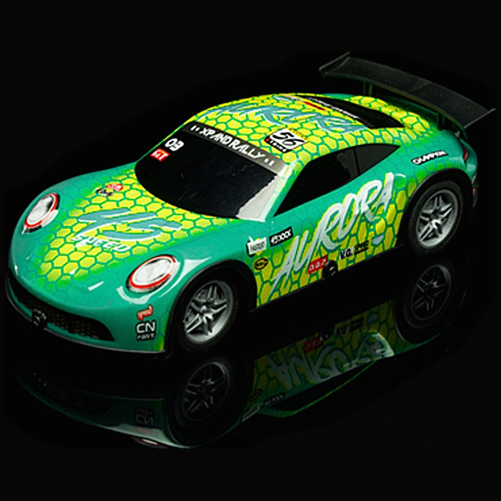 1:22 Mini-Rennwagen mit LED-Fernsteuerung, 2,4 GHz