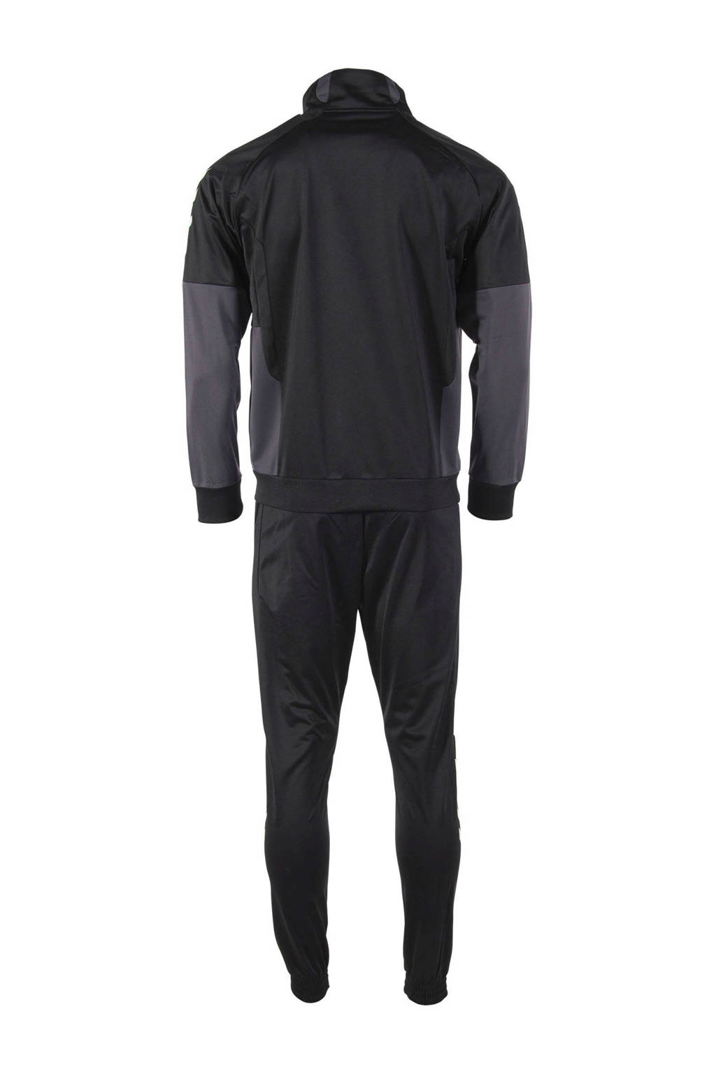 hummel Juniortrainingspak zwart/grijs
