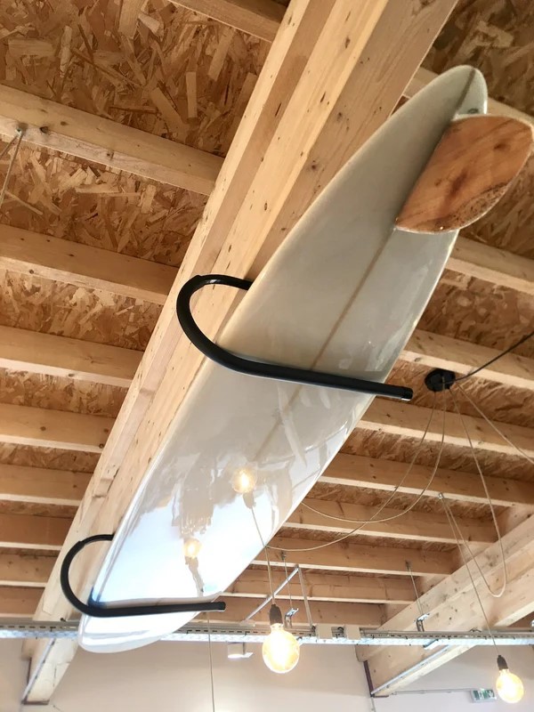LEVITATION Rack plafond métal longboard / Surf  ( 1 - 3 planches )