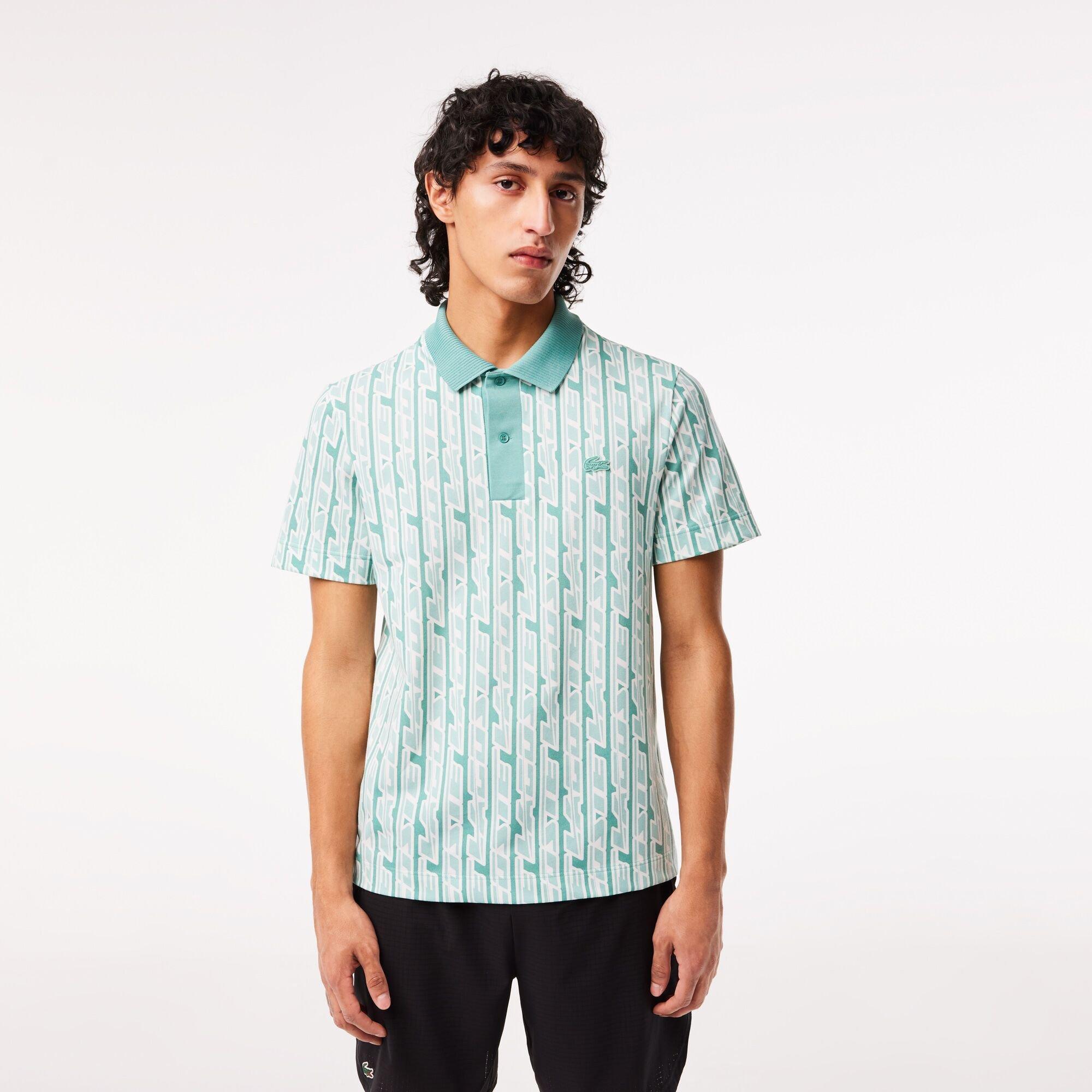 Lacoste Printed Polo Top