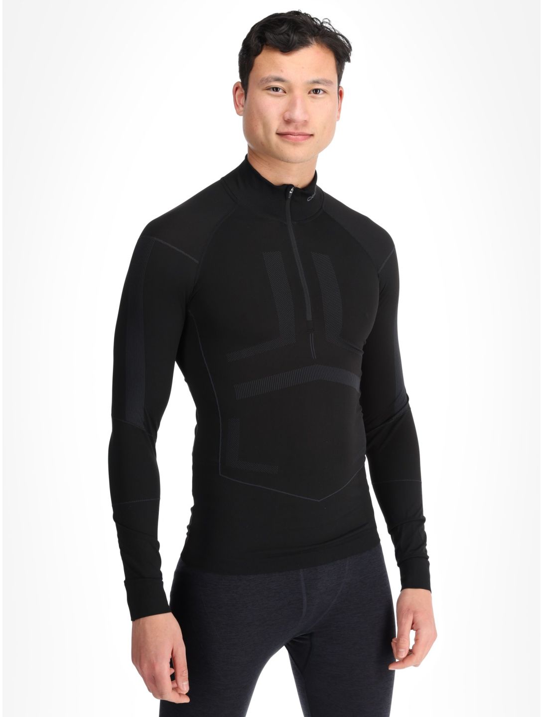 Active Intensity Zip thermoshirt heren