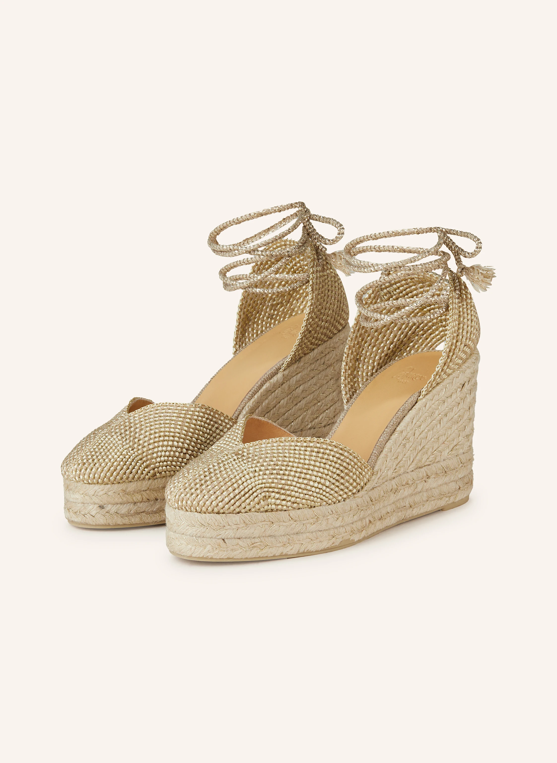 Castaner Wedges CORA mit Glitzergarn