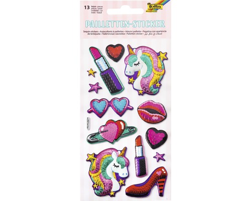 Sequin Stickers II set van 13 stuks