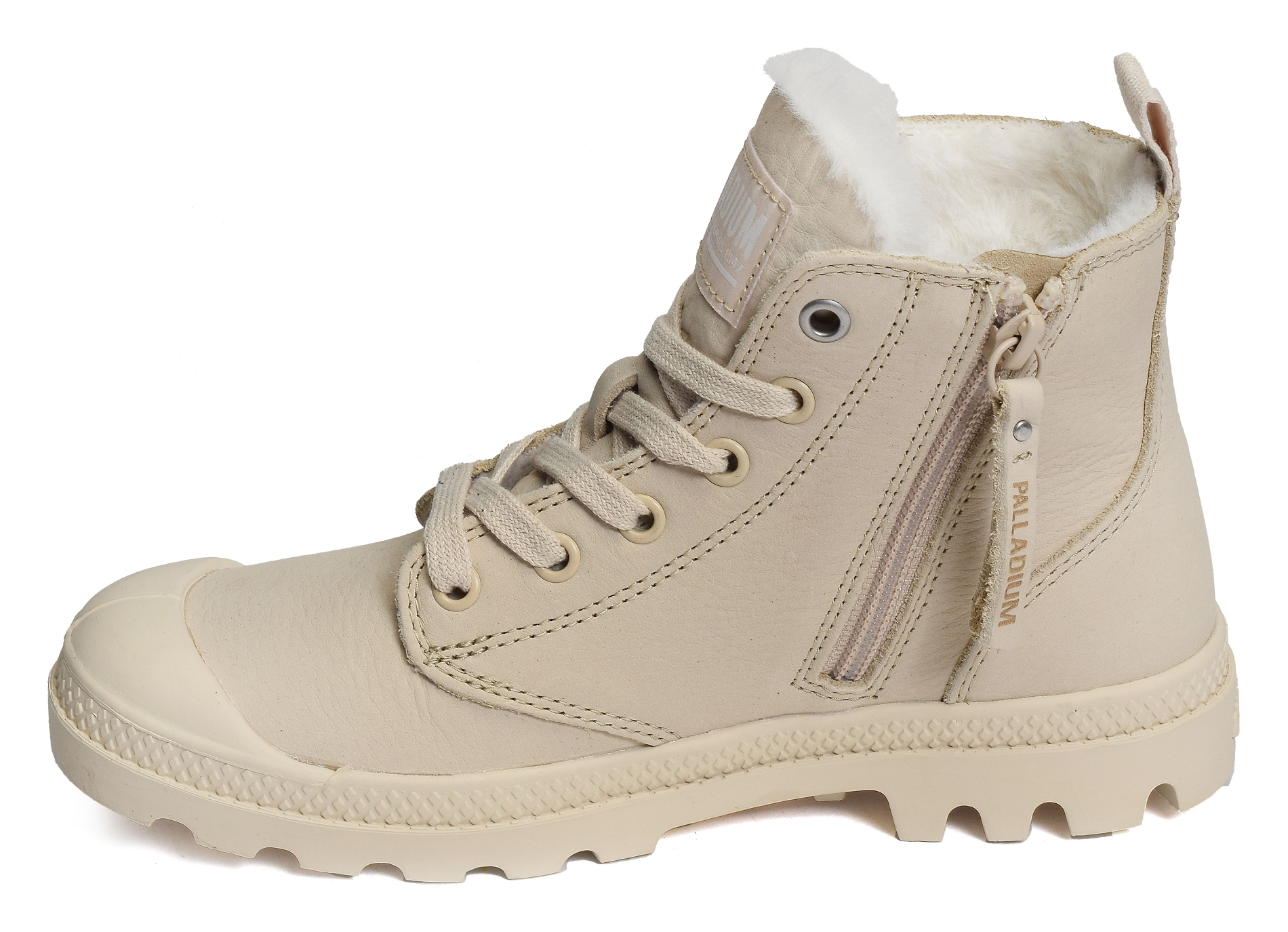Pampa hi zip beige