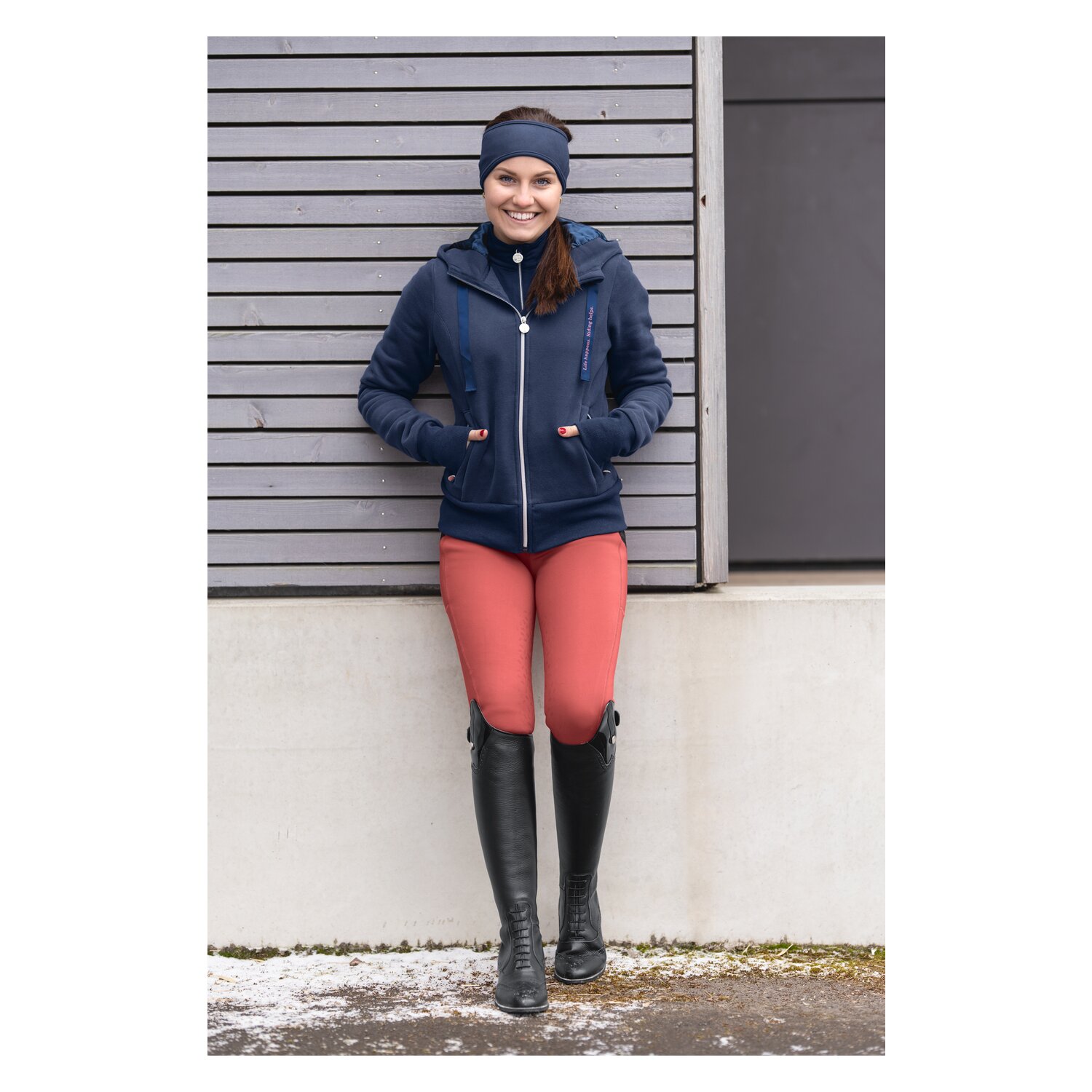 RIDE now Sweatjacke  - navy