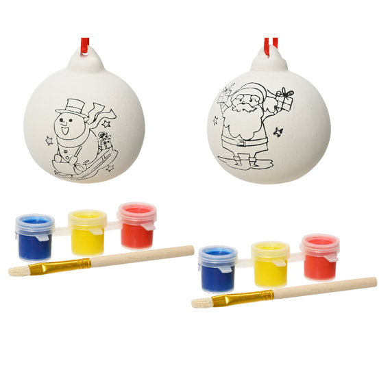 Set peinture boules