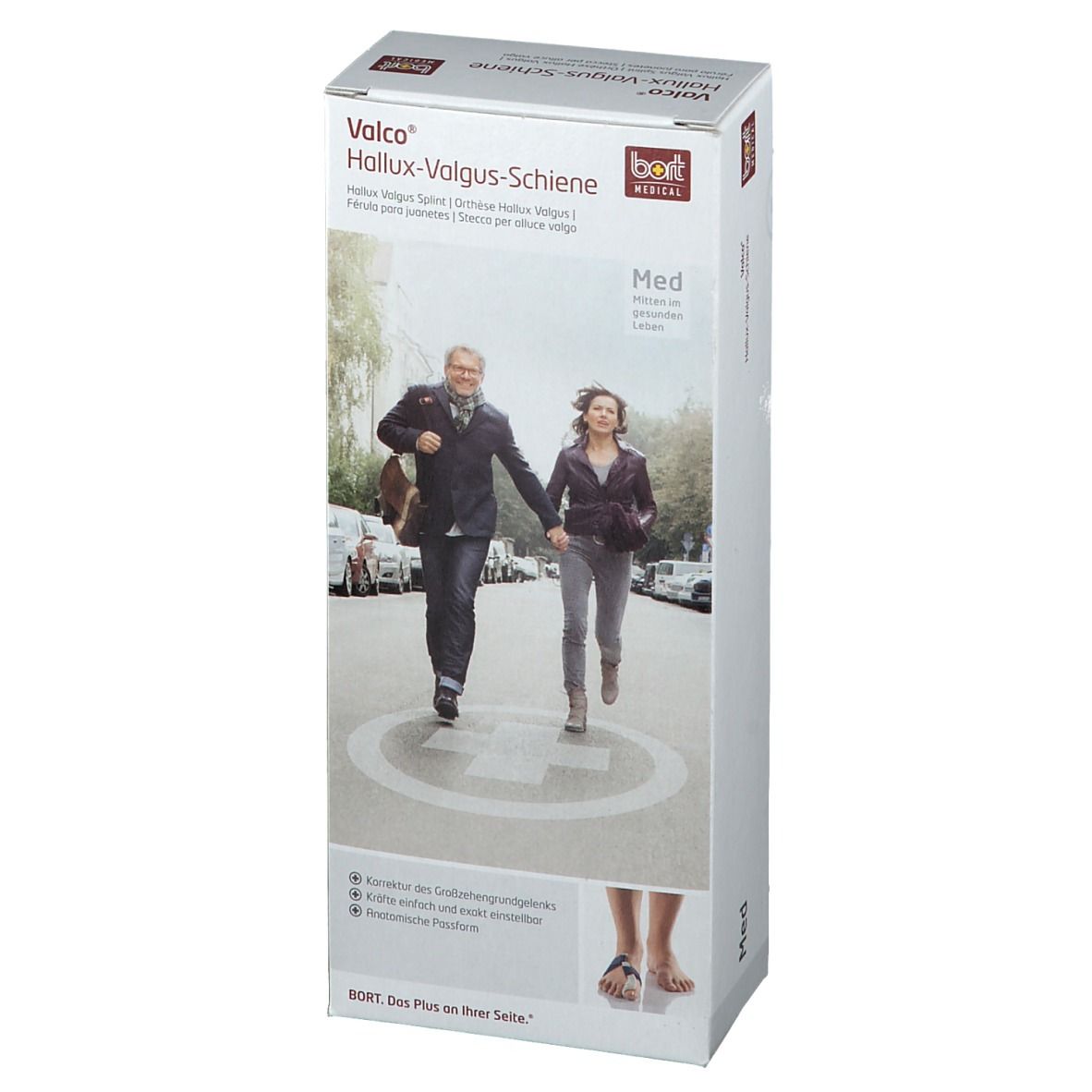 BORT Valco® Hallux-Valgus-Schiene links Gr. S