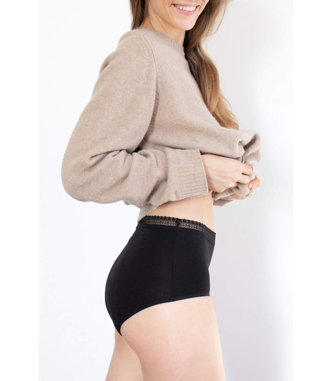 LOTx3 Culotte haute menstruelle BIEN ÊTRE BIO