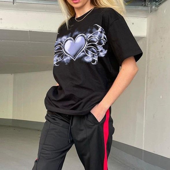 Sosana - Oversized T-shirt met print